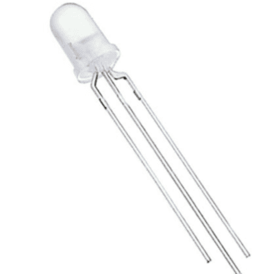 LED 5mm Round Bi-color Red-Green 3Pin Common Cathode - bafnadevices
